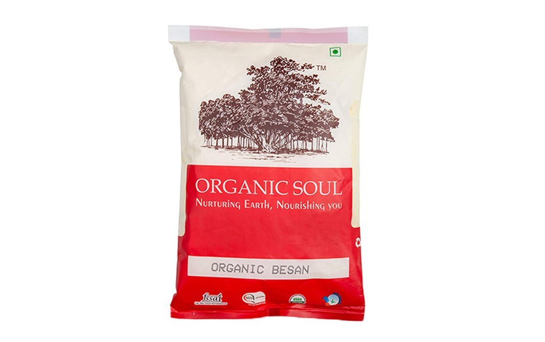 Organic Soul Organic Besan    Pack  500 grams
